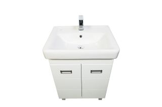 Тумба с раковиной Orange Таис Ta-60TUW+RA белый